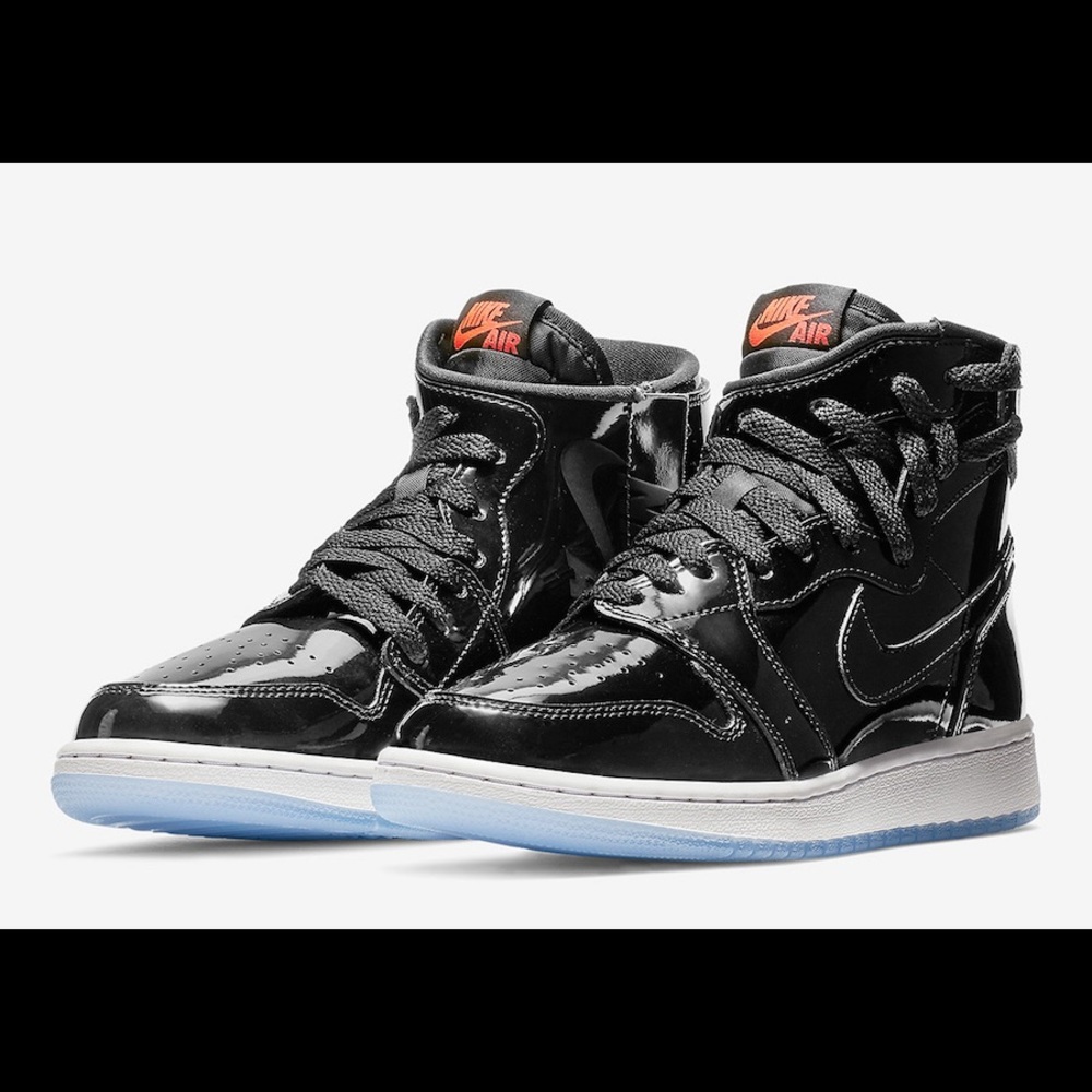 NWOT Nike Air Jordan 1 Rebel Black Patent